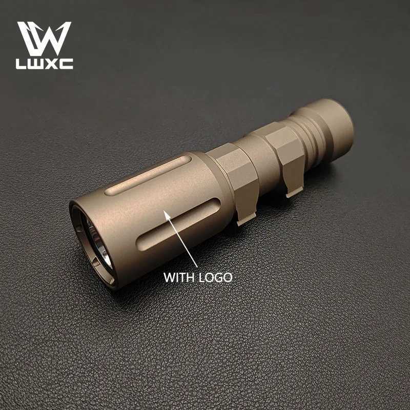 Sotac Tactical CNC V2 1300LM LED White Flashlight High Power Scout Light For Airsoft Hunting Weapon Accessories 20MM Rail XJ250701