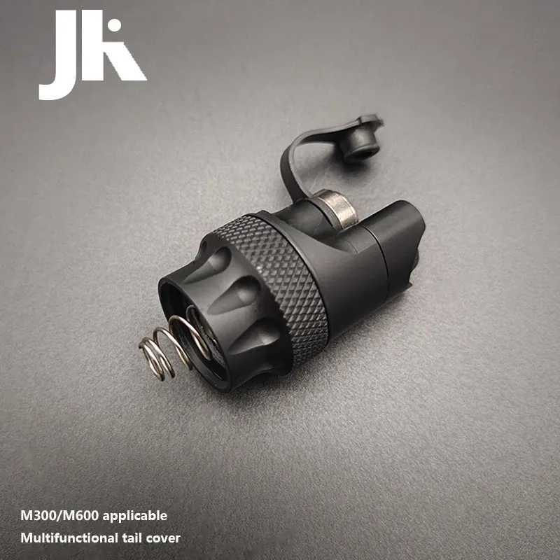 Tactical M300 M600 PLH V2 Flashlight Remote Pressure Switch Dual Function Control SF Plug Airsoft Hunting Scout Light Switch XJ250701