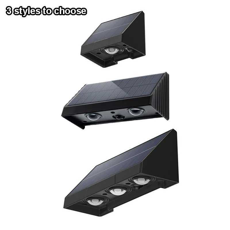 Solar Wall Light Outdoor Porch Lights Illumination Waterproof LED Lamp Bulb Automatic Lighting at Night for Garden Yard BalconyXJ250624