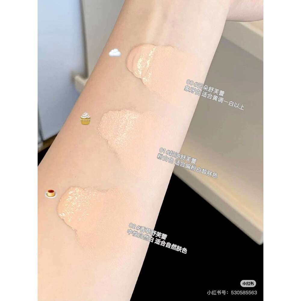 FLORTTE Air Cushion Cream Moisturizing Long-Lasting Foundation for Dry Skin Offering Superior Coverage and Oil Control X250702