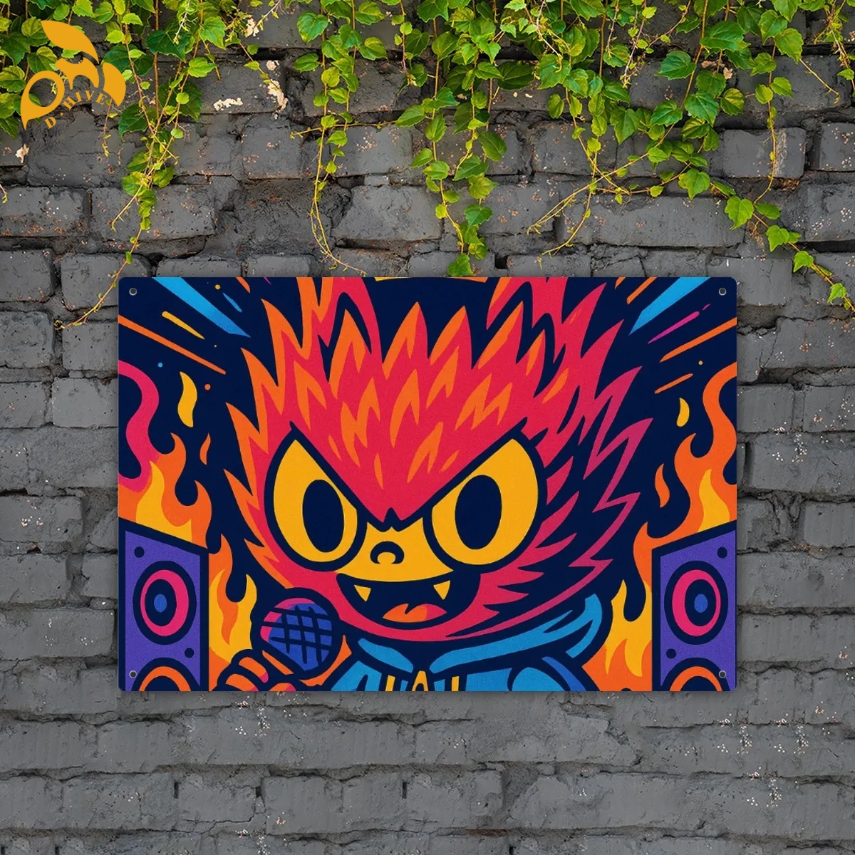 free shipping of customized fashionable American metal wall art 3:2 with exquisite patterns from US attractive classic