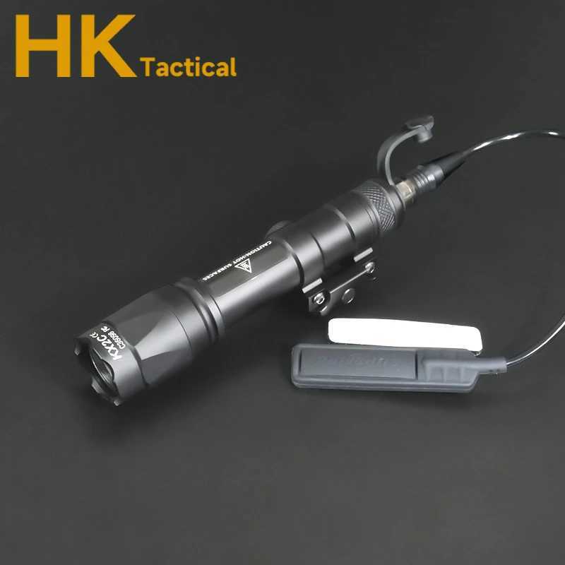 SF X300 X300U M600 M300 Tactical Scout Light Momentary/Constant HK416 AR15 G17 G19 Hunting Weapon Flashlight for 20mm Rail XJ250701