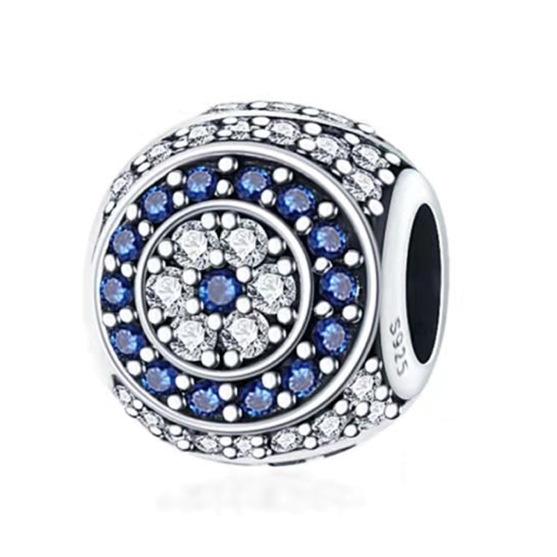 FewDook High Quality Eye, Rays and Crescent Moon Protective Hamsa Hand Dangle Charm Beads Fit Pan Bracelet DIY Women Guardian Force Jewelry Gift 2025