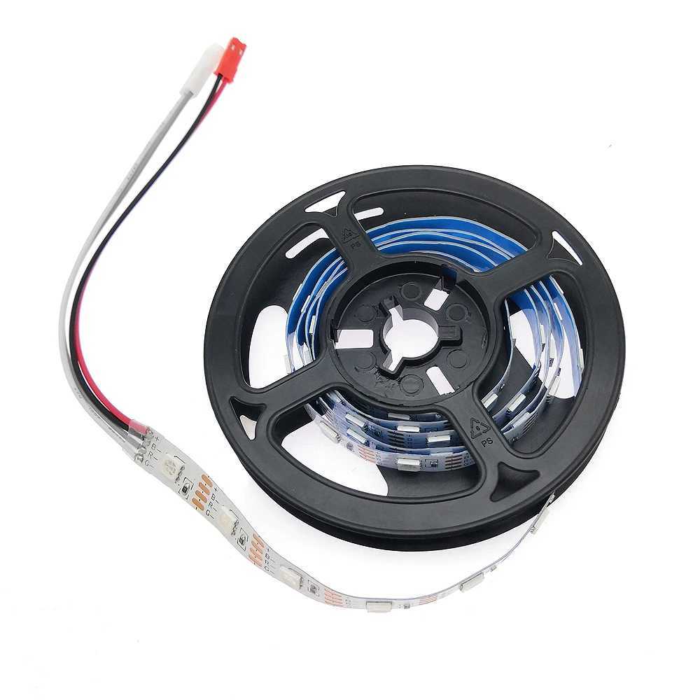 1m/roll SMD5050 RGB LED Strip 50LED / meter 220-260mA Constant Current Flexible Light Tape For Repair or Replace Chandelier W250701