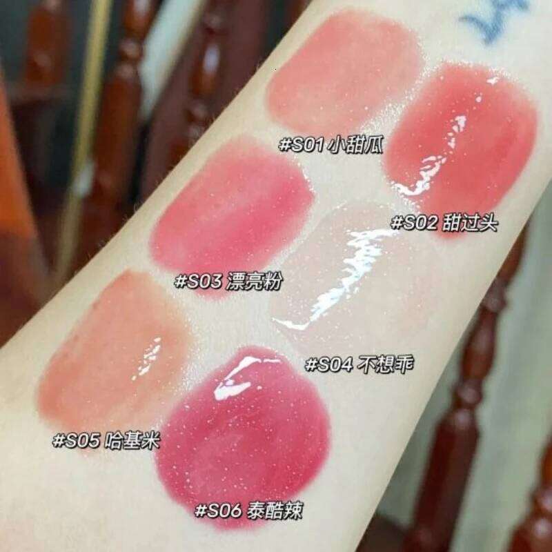 FLORTTE Waterproof Lip Gloss Make Up Plumper Shiny Lipstick Long Lasting Non-stick Cup Moisturising Liptint Korean Cosmetics X250702