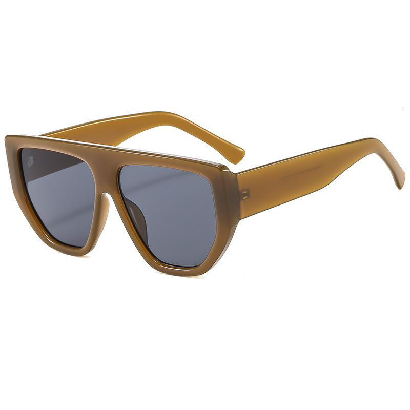 Luxury Designer Sunglasses Fashion Square UV Protection Unisex - Trendy Hip Hop Sun Glasses High Quality
