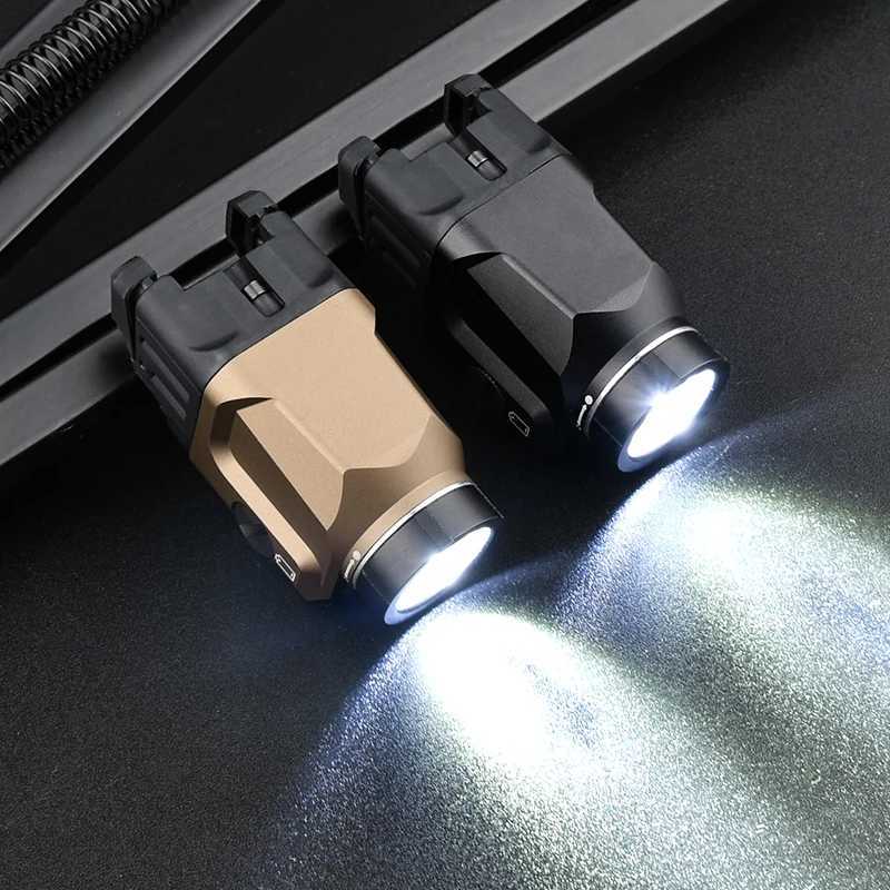 WADSN Tactical Metal Hanging Flashlight StreamL TLR-7 Lumens Strobe High Power Dual Function Switch Airsoft Hunting LED Light W250701