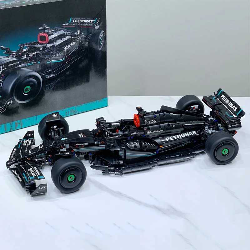 Technical IN stock NEW MOC F1 Racing Car Building Blocks Formula 1 Model Super Sport Car Assembly Vehicle Toys Gifts for Kid Boy XJ250702