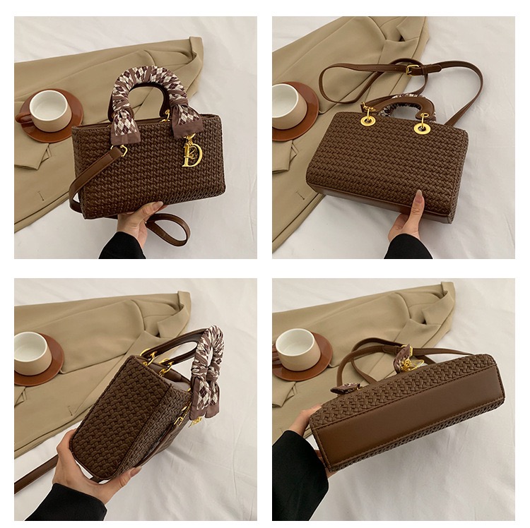 Tote Designer Shoulder High Quality Women's handbag Purse Leather Saddle Bags Print Underarm Bag Classic Crossbody bag Free Shipping