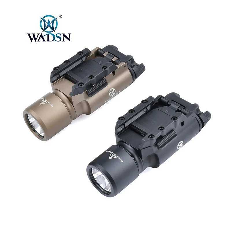 Tactical Surefire X300U X300 Ultra XH35 X300V Metal Pistol Light Airsoft Weapon Gun Light Strobe Flashlight Torch XJ250701
