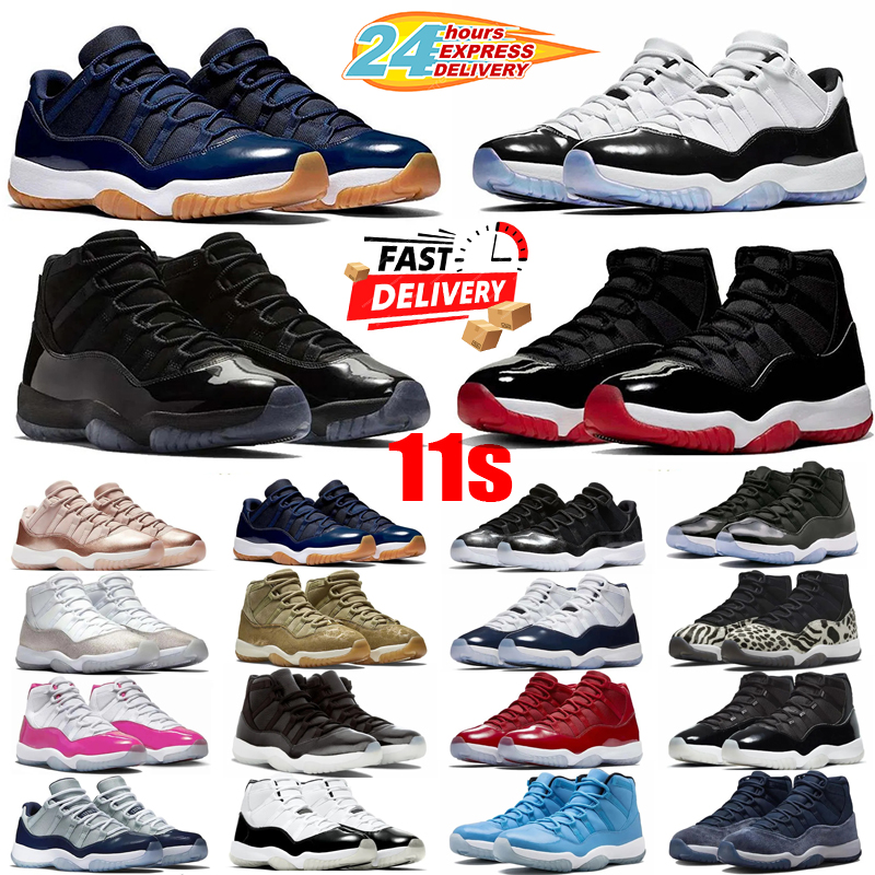 designer shoes 11 11s cherry high basketball shoes cement grey low man jubilee concord snake skin pink bred gamma University Blue designer sneaker 36-47