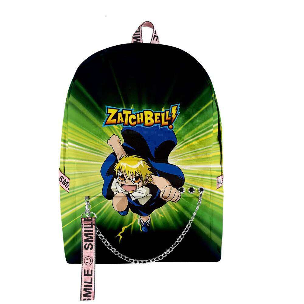 Novelty Zatch Bell Anime 3D Print Student School Bags Unisex Oxford Waterproof Notebook multifunction Travel Backpacks