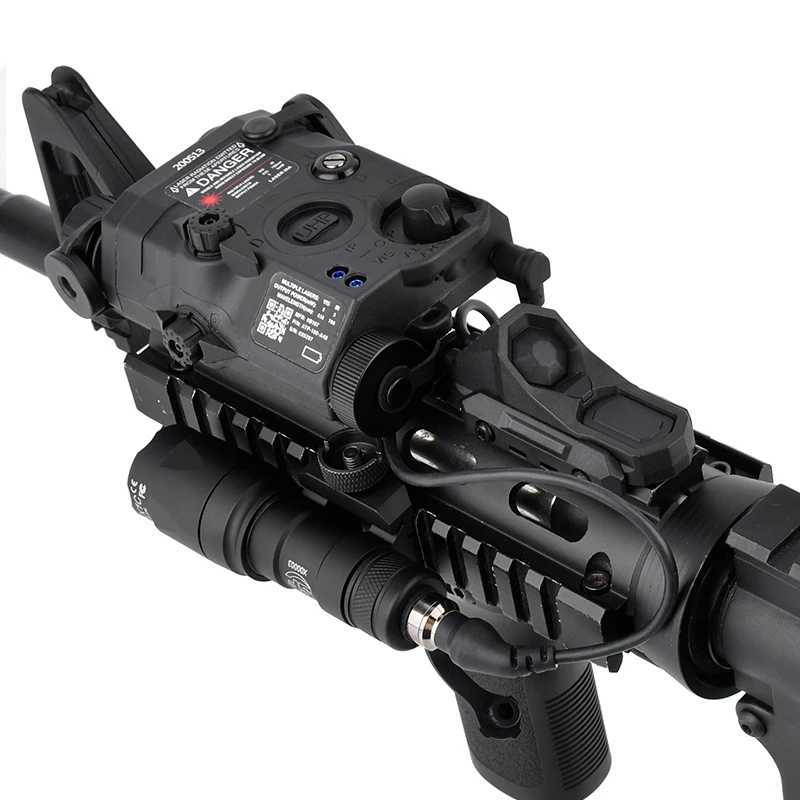 WADSN Tactical PEQ 15 Red/Green/Blue Laser SF M300A/M600C Flashlight AXON Remote Sitch Set IR Fill Light For Airsoft Hunting XJ250701