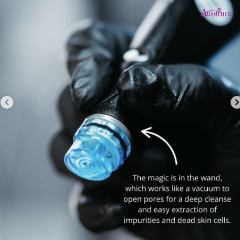 Hydradermabrasion Facial Aquafacial Peeling Hydro Shrink Pore Facial Firming Diamond Dermabrasion H2o2 Microdermabrasion Device