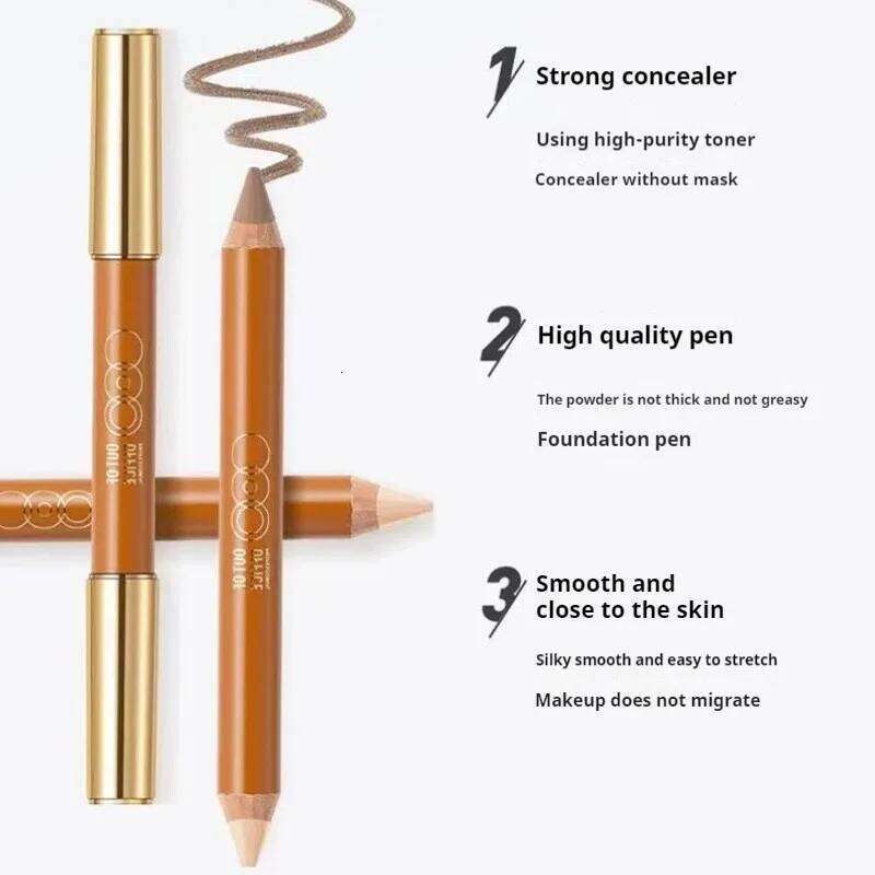 OUTOFOFFICE Double-ended Pencil Grooming Crayon Refractive Light Shadow Contour Highlighter OOO Original Makeup Cosmetics X250703