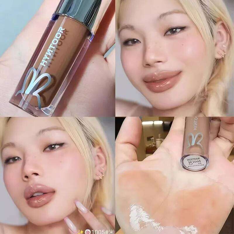 HYNTOOR Gloss Shiny Shimmer Mirror Hydrating Moisturizing Water Shine Lipstick Nourishing Care Dewy Lip Makeup X250703