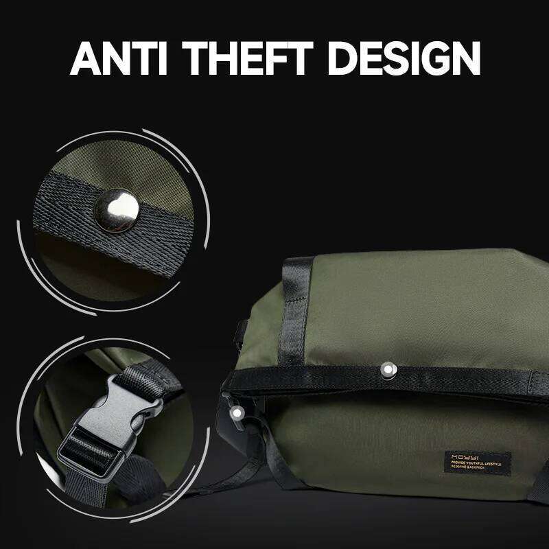 MATE ELAN Waterproof Mens Sling Anti-Theft Design, Crossbody For Travel Sport, Japanese Shoulder Bag Ipad Fit 7.9 inch