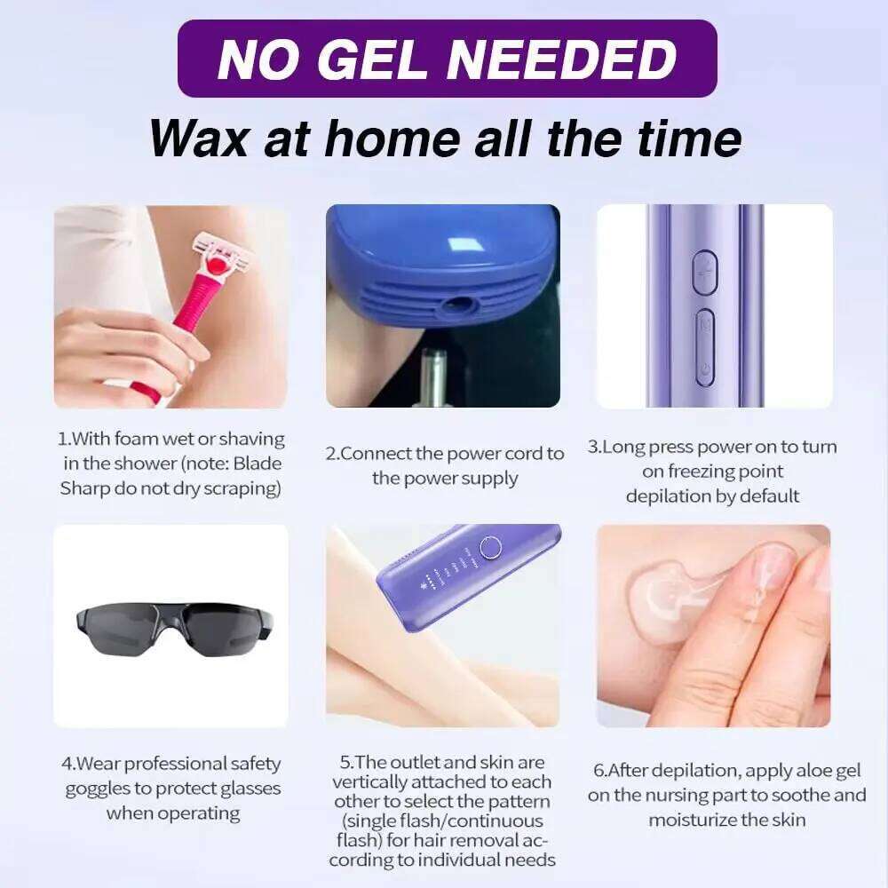 Body Bikini IPL 999,999 Flashes Depilator Pulses Permanent Laser Epilator Painless For Women Hair Removal Home Use Devices