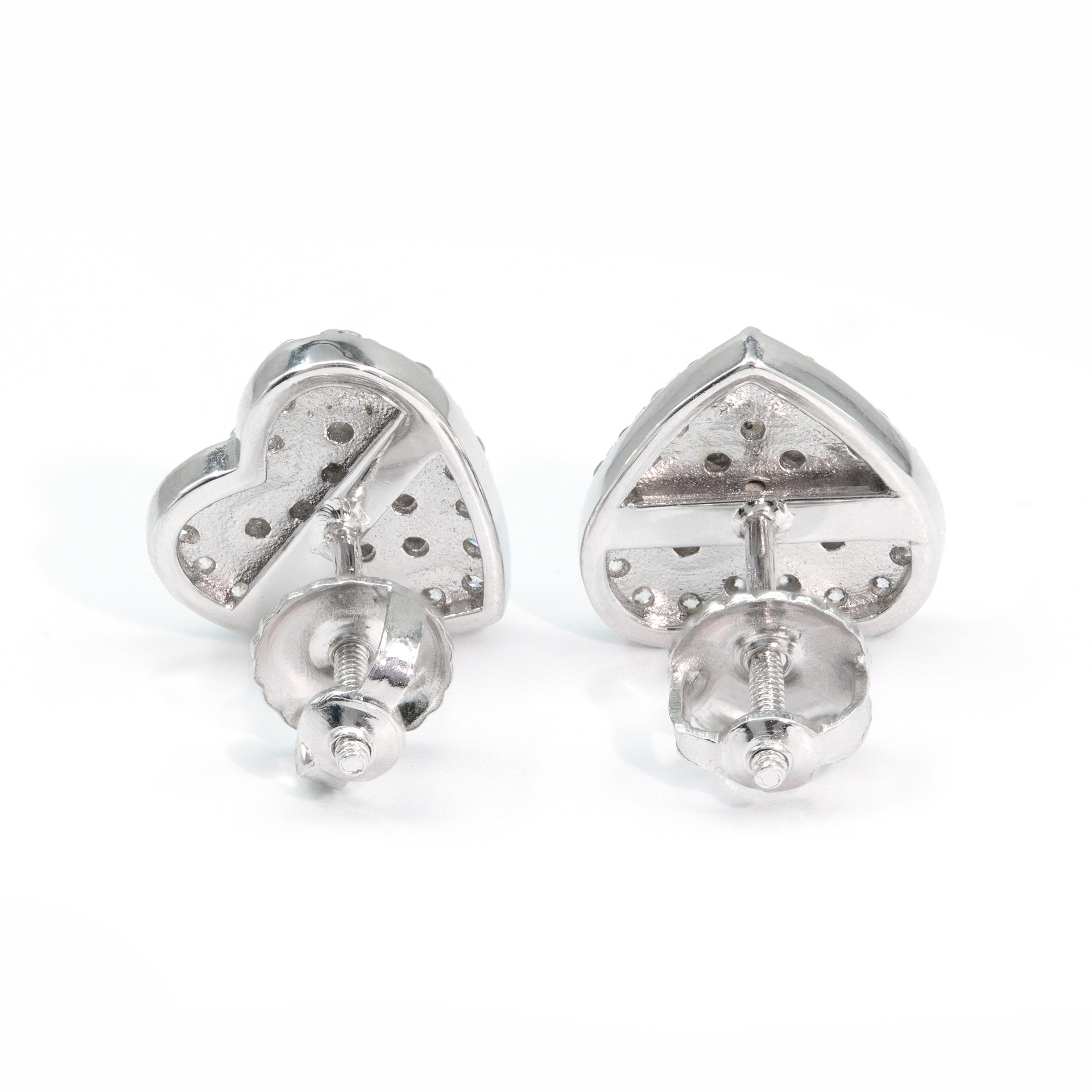 Pass Diamond Tester Fine Jewelry 925 Sterling Silver Charm Diamond Moissanite Stud Earring