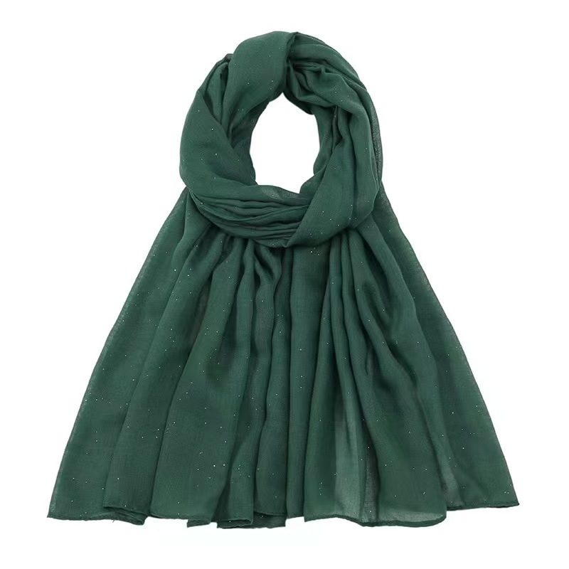 T1119 new solid color scarf ladies Malaysia head scarf single color thin gauze scarf