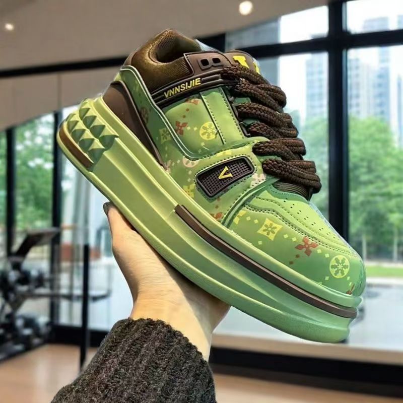 Designer shoes men's and women's thick soled sports shoes sneakers casual walking breathable coaching shoes fashionable all day comfortable 