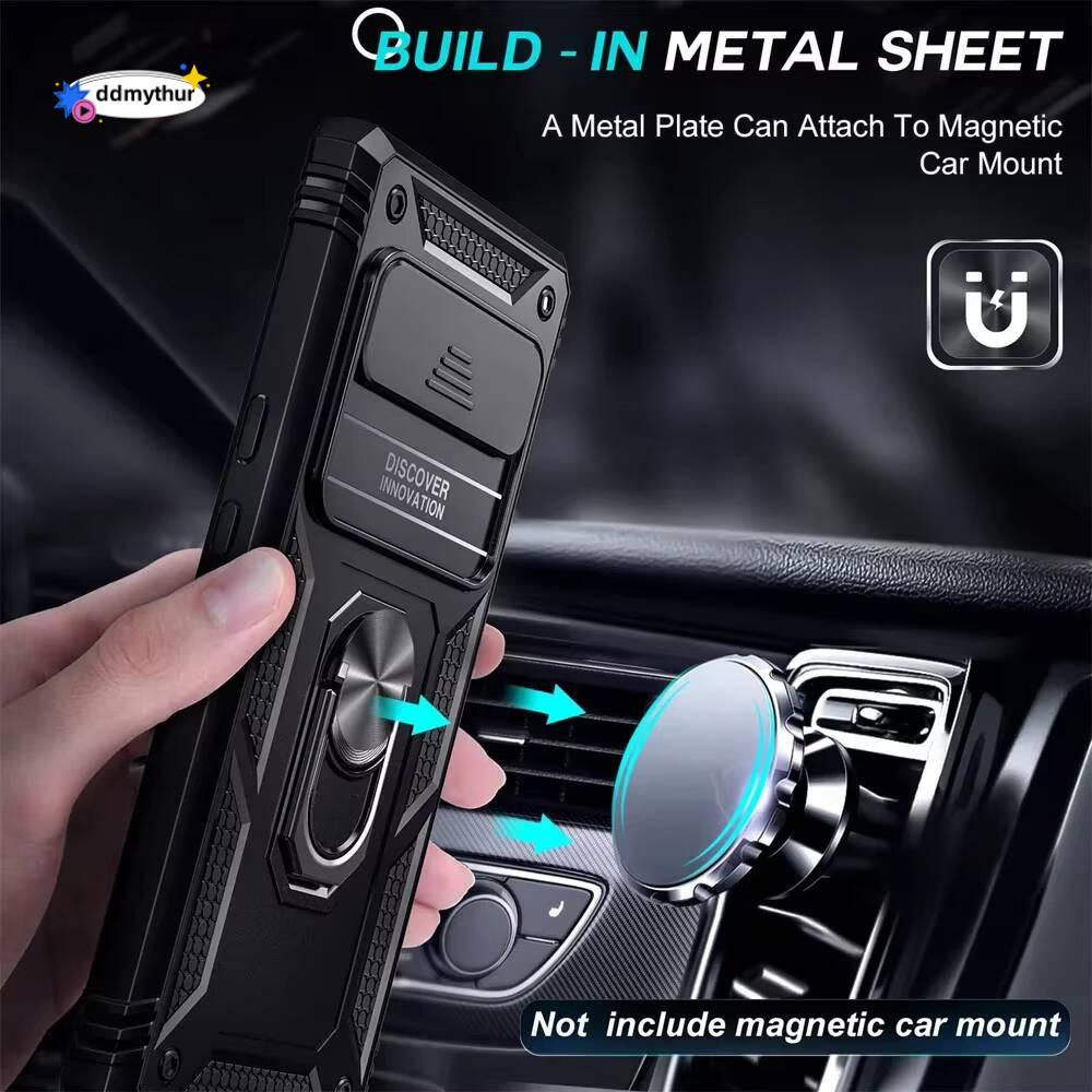 Shockproof for Google 9 8 6 Pro Cover with Sliding Camera Protector 2 in 1 Phone Case Kickstand Funda Pixel Shell ddmythur