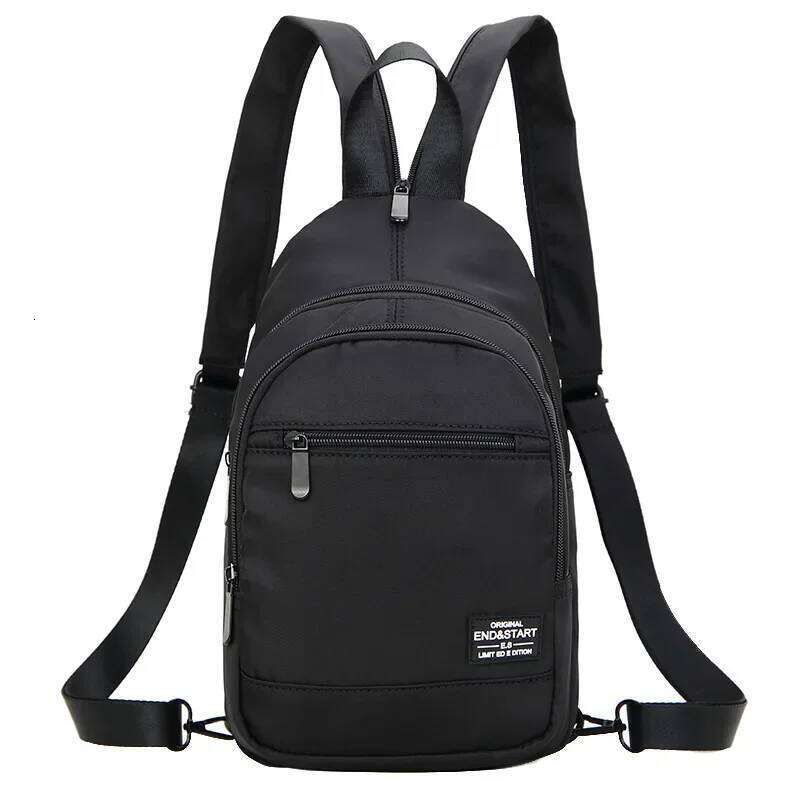 Casual Mini Men's Multifunction Lightweight Outdoor Backpacks Travel Small Backpack Men Chest Shoulder Bag