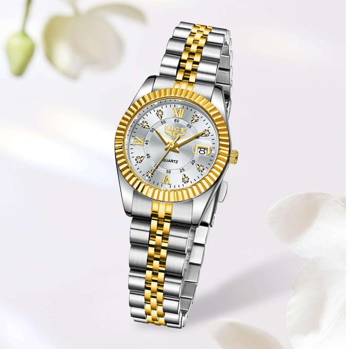 Watch Waterproof Watch Top Brand Men's and Women's Universal Style Square Case Fashion Business Watch Holiday Gift Teen Watch Three-Pin Cale