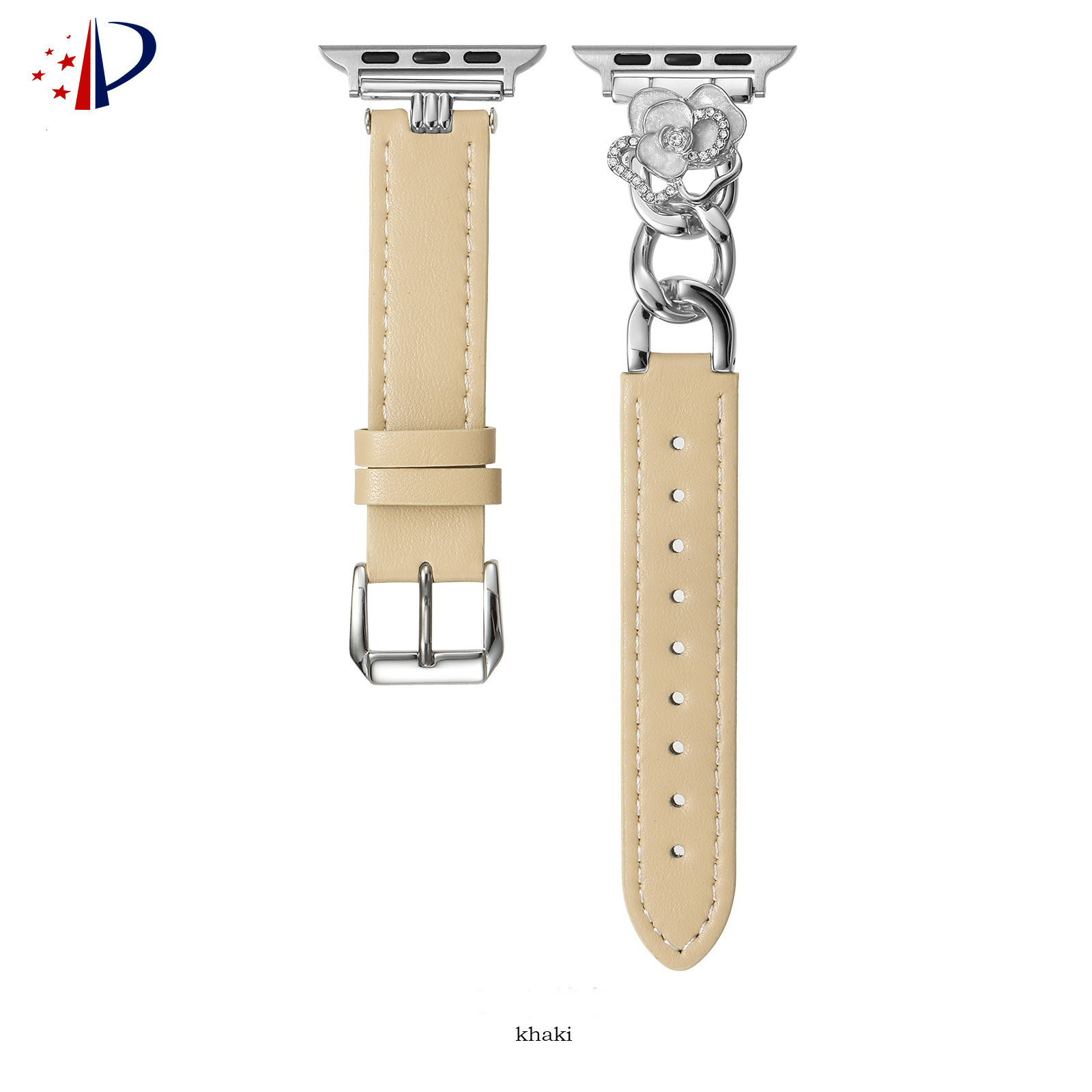 Comfortable leather strap compatible with iWatch strap 38mm 40mm 41mm 42mm 44mm 45mm 49mm handmade strap 250703
