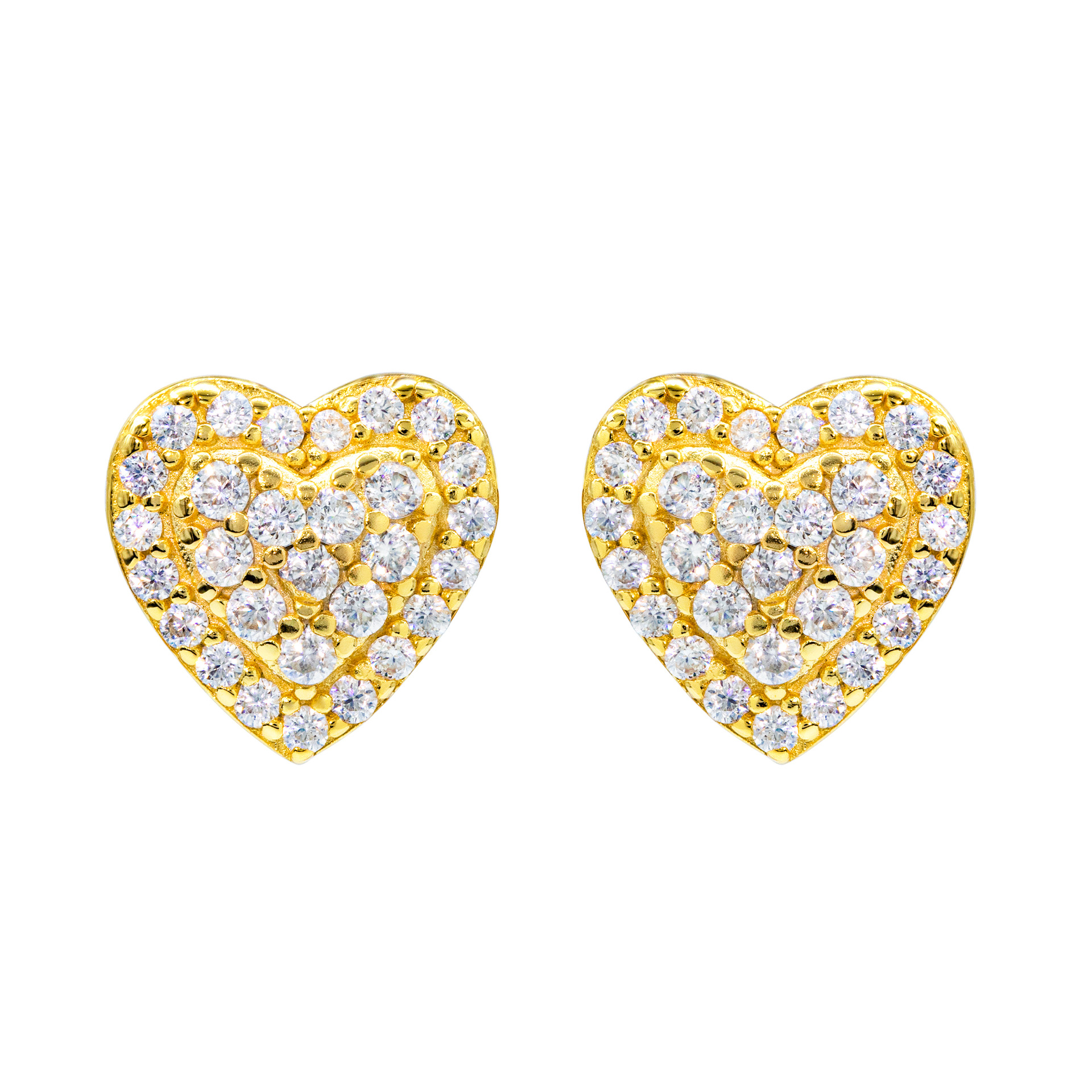 Pass Diamond Tester Fine Jewelry 925 Sterling Silver Charm Diamond Moissanite Stud Earring