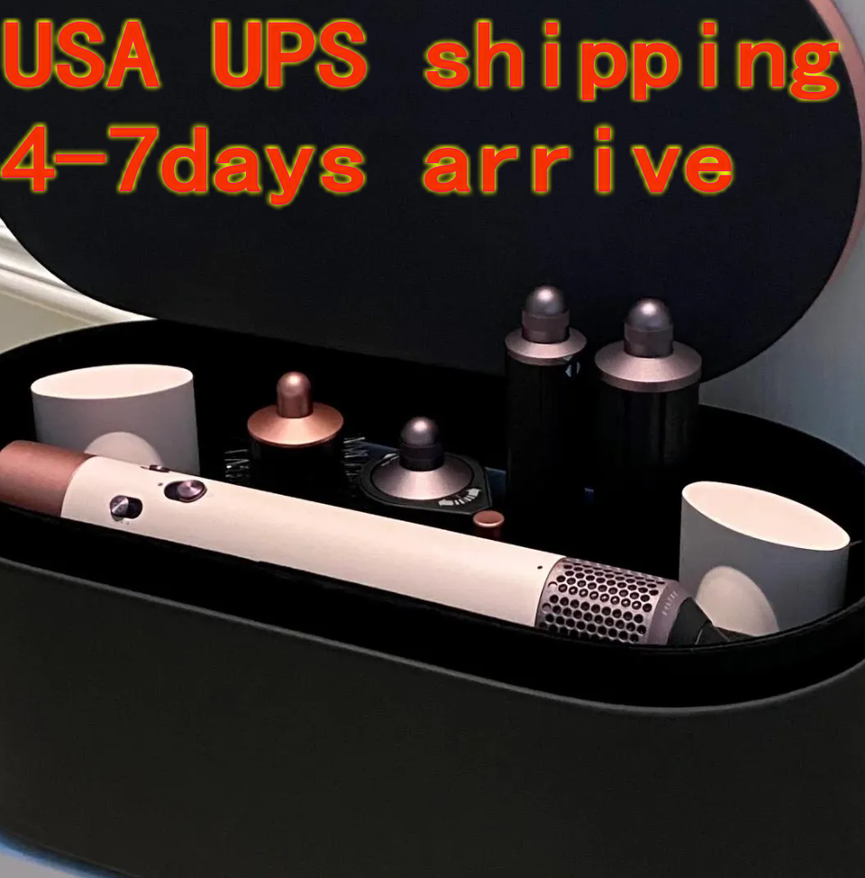 2025 designer luxury HS05 HT01 HD08 Curler Hair dryer Curling iron Multi Function for Women Hair Tool Negative ion 7in1 comb travel set wrap Retail Pa