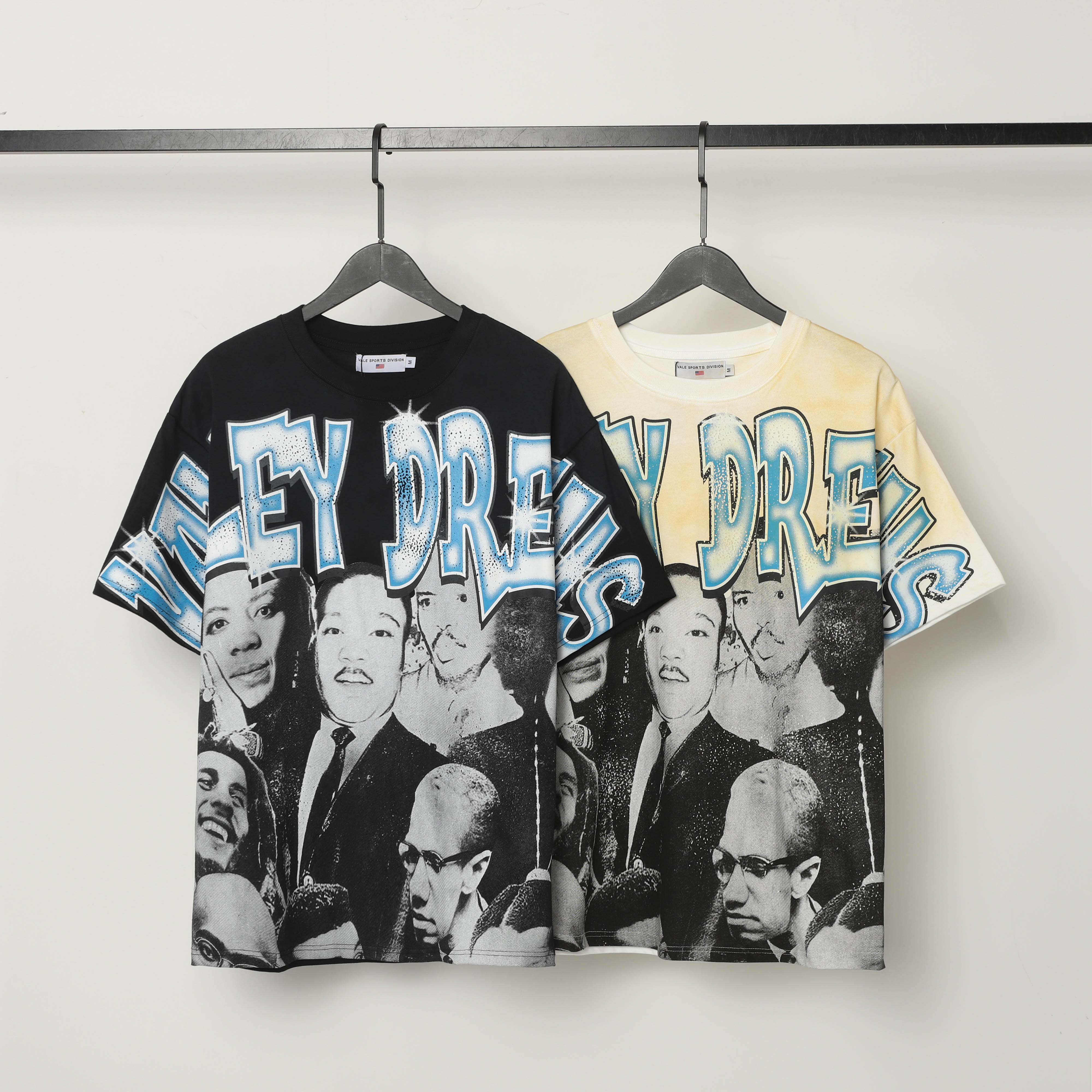 vale sports division t-shirts designer t shirts men t shirt valley t shirts summer men women tee cotton high quality short sleeves graffiti tshirts us size s-xl