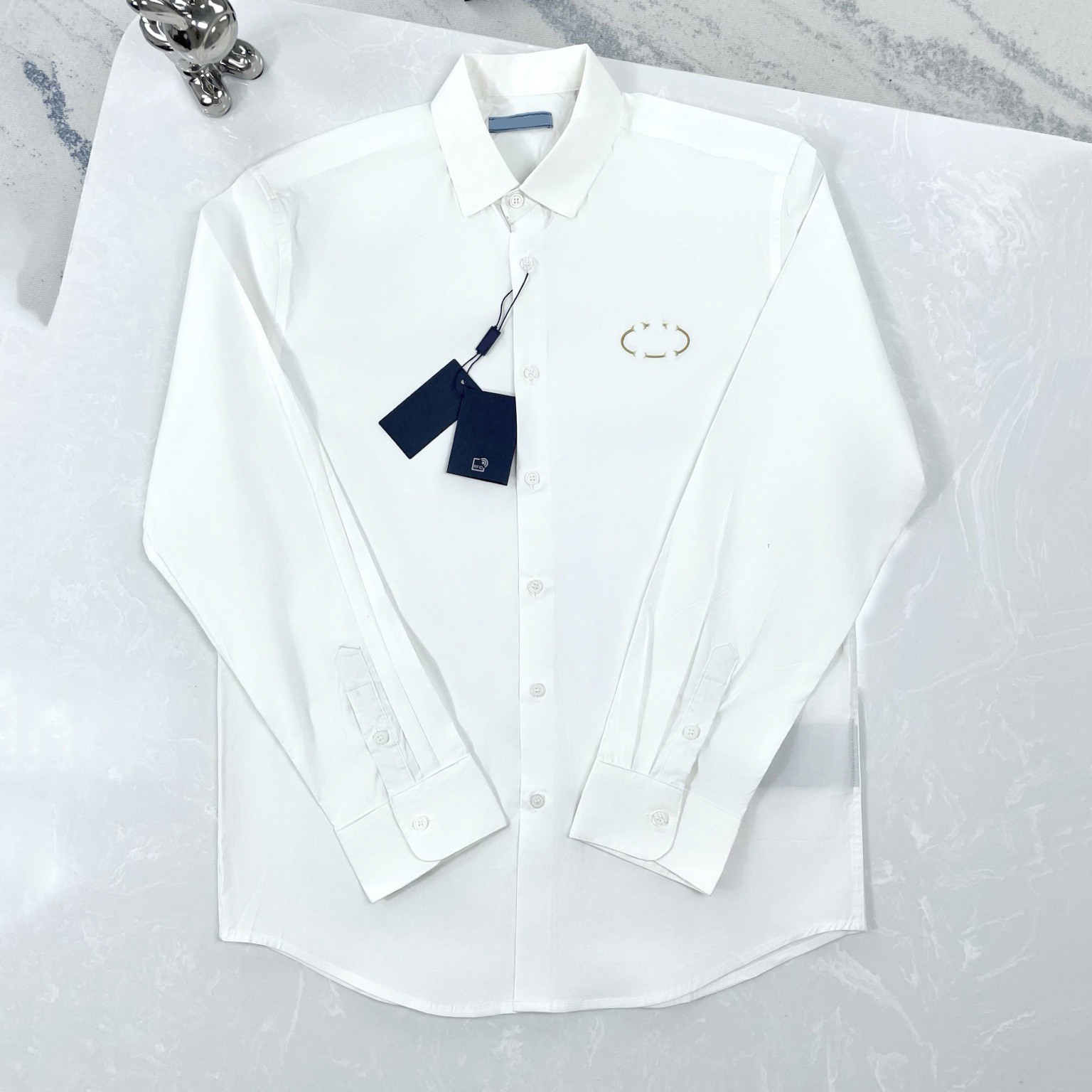 P radat polo shirt Designer men's shirt classic men's long sleeved T-shirt men's polo shirt men's business casual shirt luxurious fabric simple style QNFT