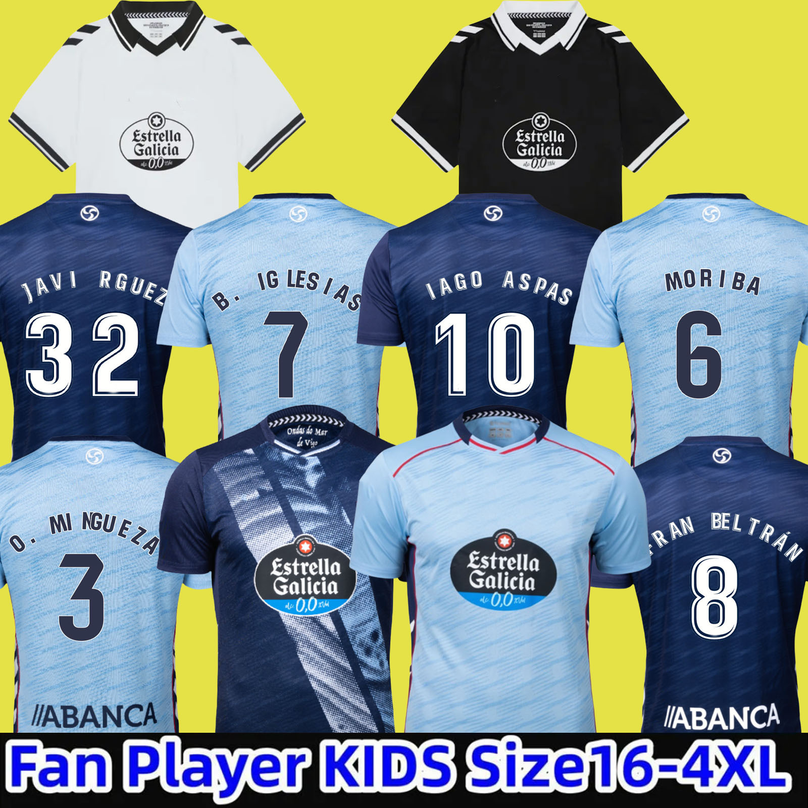 25 26 Celta de Vigo Soccer Jerseys Oliveira Dos Cen Anos IAGO ASPAS 2025 celta vigo football shirt WILLIOT celta jersey home blue jersey