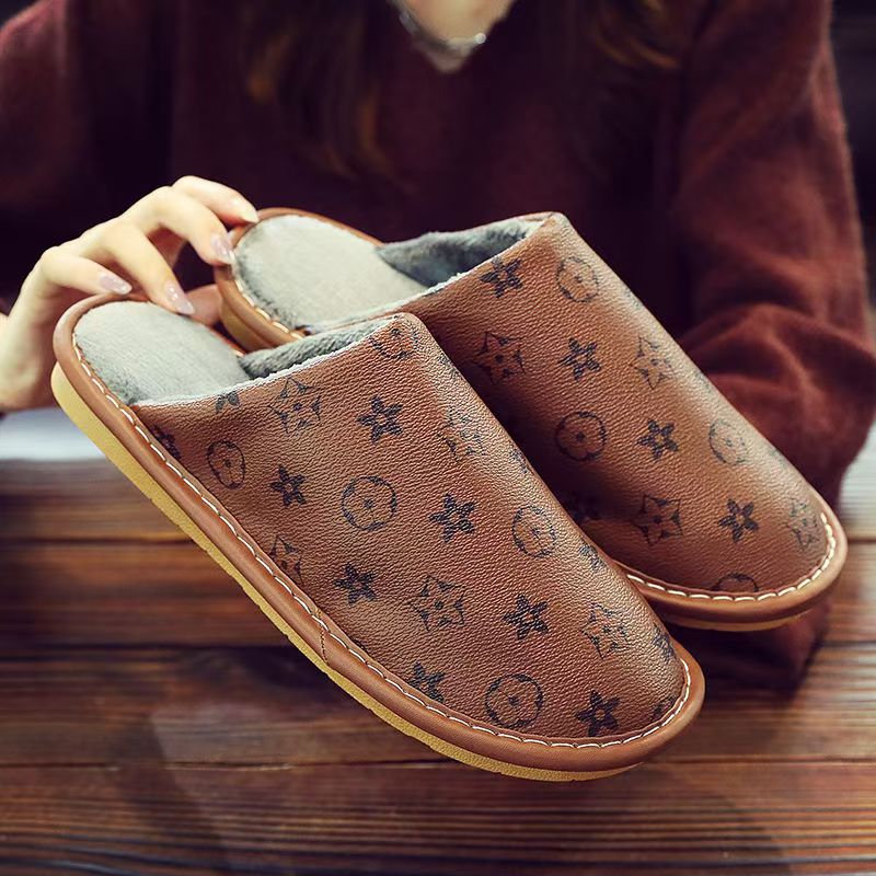 Designer sandals coach slippers bathing leisure walking comfortable slides soft cotton slippers suitable for summer autumn, and winter Old floral patt