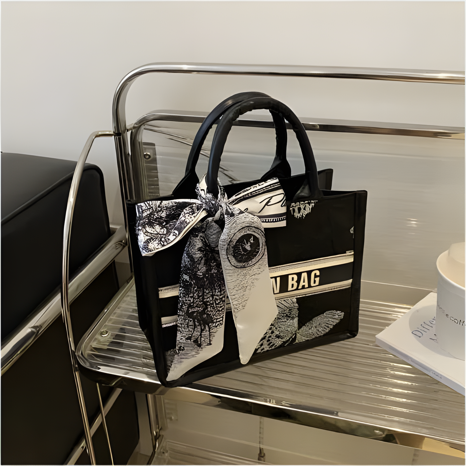 Tote Shoulder Beach Designer 2025 Women 3 Polyester Letters Black White Sier Bags Large Capacity Shopping Bag Casual Free shipping