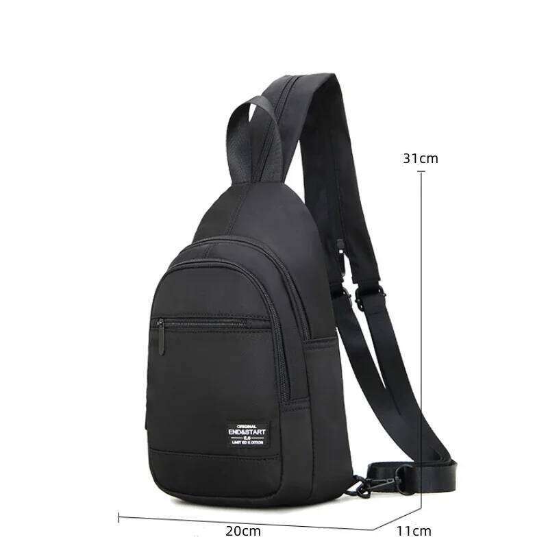 Casual Mini Men's Multifunction Lightweight Outdoor Backpacks Travel Small Backpack Men Chest Shoulder Bag
