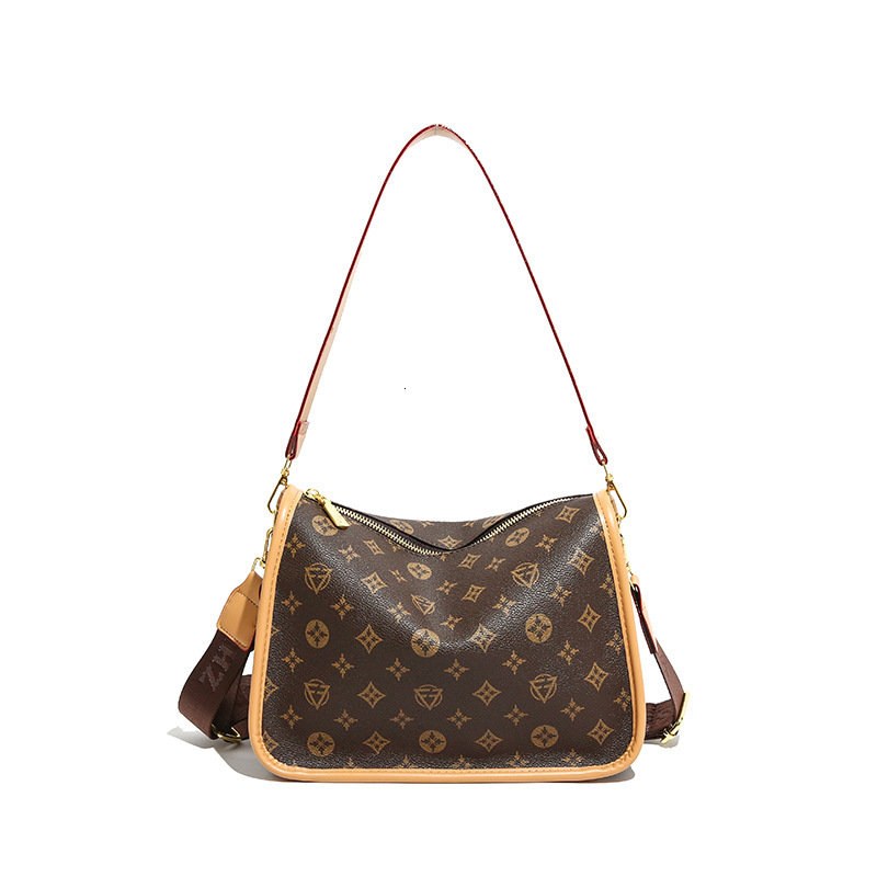 Free shipping designer High-End Large Capacity Bag for Women 2025 New Vintage Print Pillow Bag Commuter Women Shoulder Bag Crossbody Bag