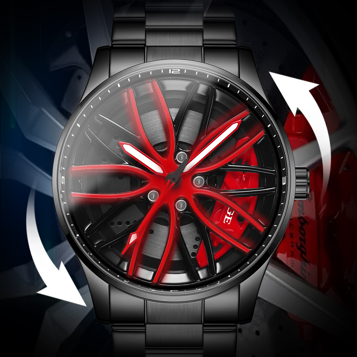 LIGE Men's Quartz Watch Waterproof Watch Top Brand Men's and Women's Universal Style Square Case Fashion Business Watch Holiday Gift Pe