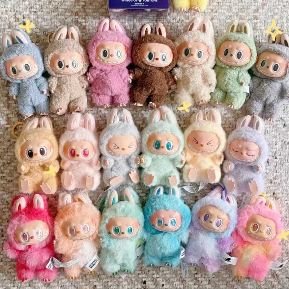 1 1 High Quality for Ia Bubu Blind Box Series PVC for Ia Bubu Macaron Pendant Doll Monster Keychain Birthday Christmas Gift W250703