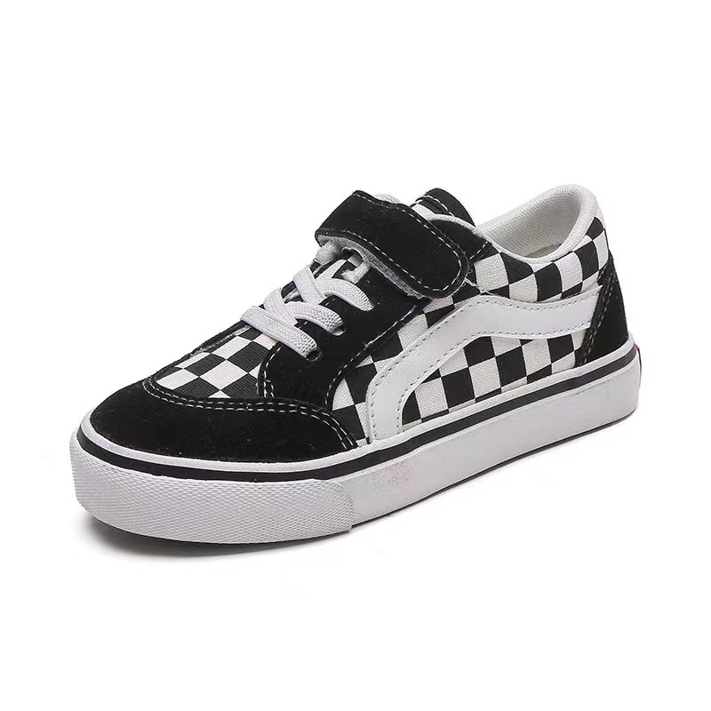 Kids New Canvas Shoes for Toddlers Teen Boys Fashion Sneakers Girls Casual Shoes Young Students Soft Comfortable Bottom Sport Running Shoes Sizes US4C
