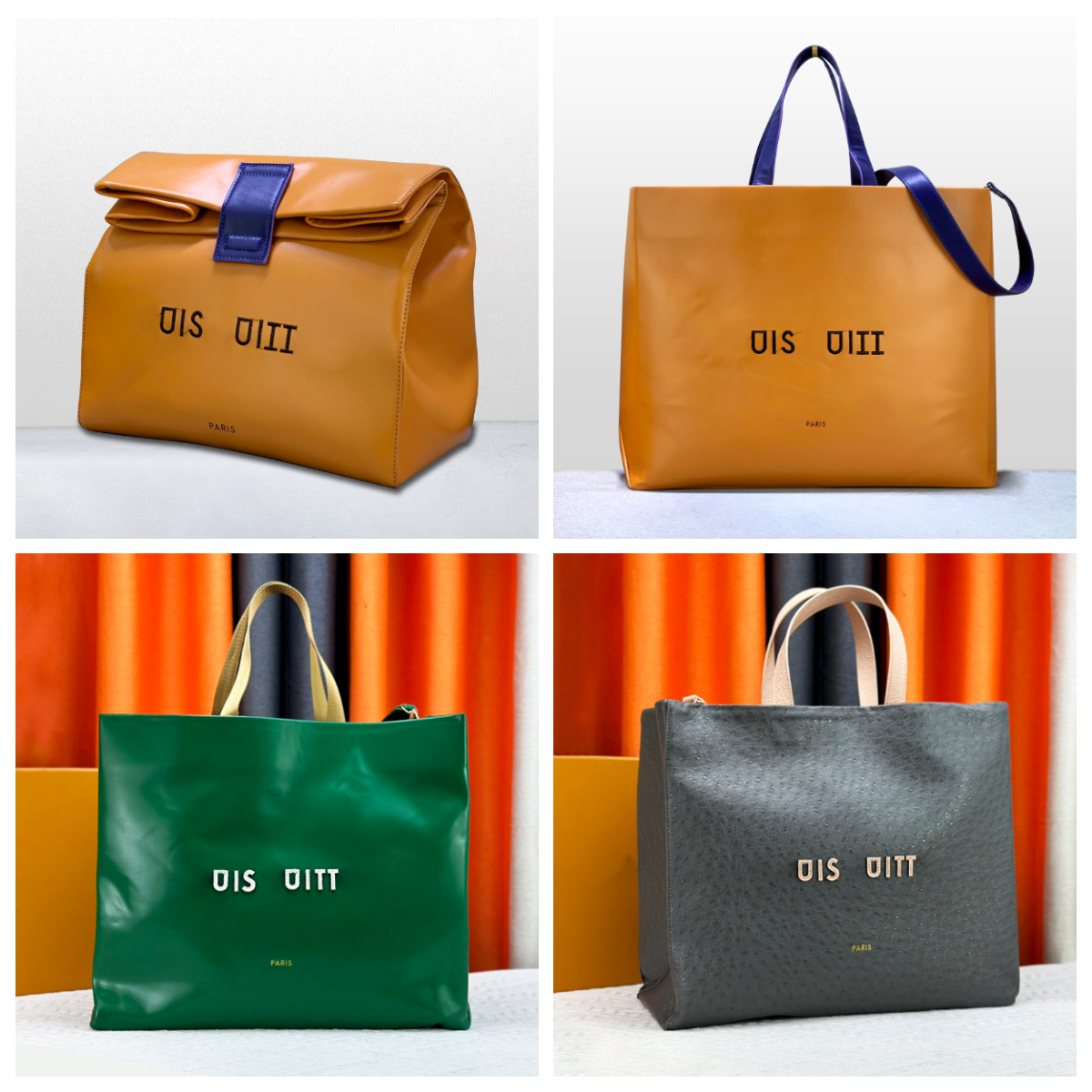 Large Handbag Luxury Designer Shopping Bag Sandwich Bag Minimalist Style Fashion Leather Shoulder Tote Women's Large Capacity Travel Bag Business Casual Dual Purse