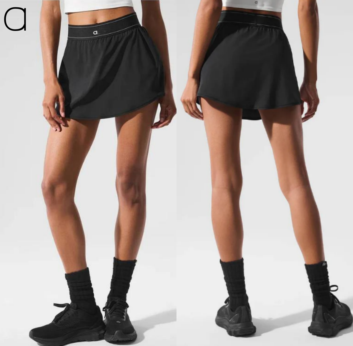 A785 Yoga Match Point Tennis Skirt Anti Glare Mini Varsity Skirt Quick Drying Breathable Sport Skirt Weekend Jogging Sweatpants Built Ins With Pocket skirt