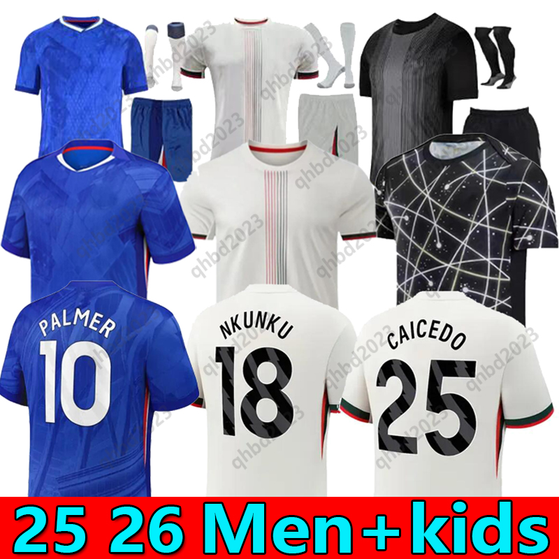 16-4XL 25 26 ENZO CFC NKUNKU NETO PALMER FINAL chelseas fc Soccer JerseyS home away MUDRYK sancho Madueke 24 25 football shirt CUCURELLA mens kids kits CAICEDO