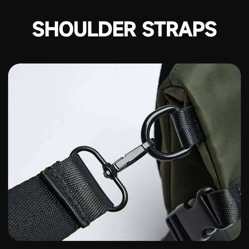 MATE ELAN Waterproof Mens Sling Anti-Theft Design, Crossbody For Travel Sport, Japanese Shoulder Bag Ipad Fit 7.9 inch