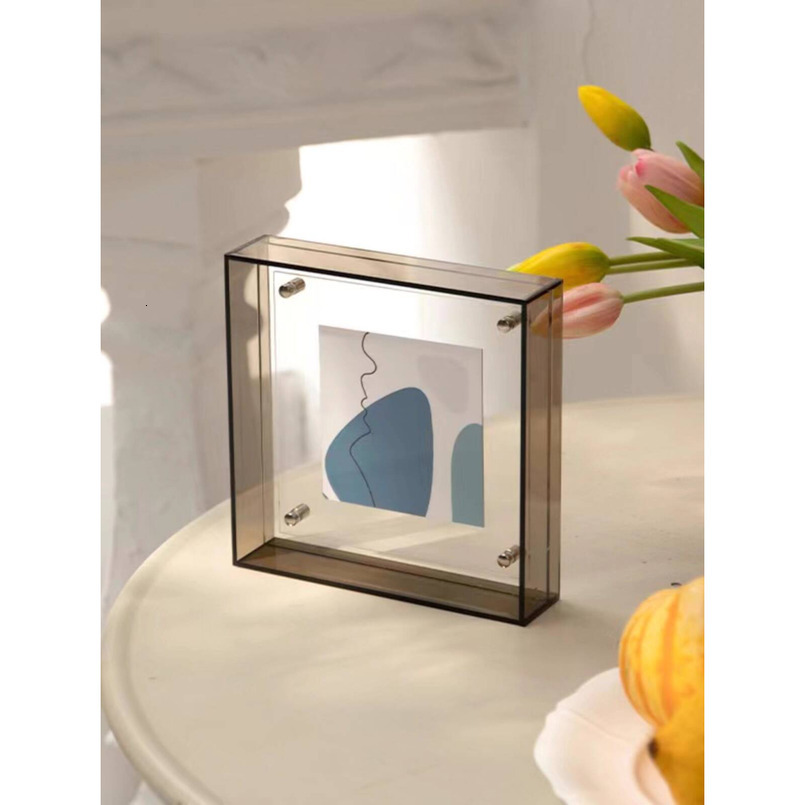 Acrylic Cute Creative Display Stand Ins Style Transparent Color Frame Personalized A4 Photo Square