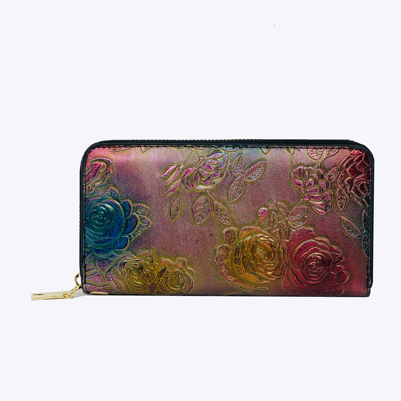 Designer Wallet Factory Direct Sale Long Wallet For Luxury Bag Women Fashion Embossed Zipper Clutch Ladies' Wallet Phone Bag Women's Handbag