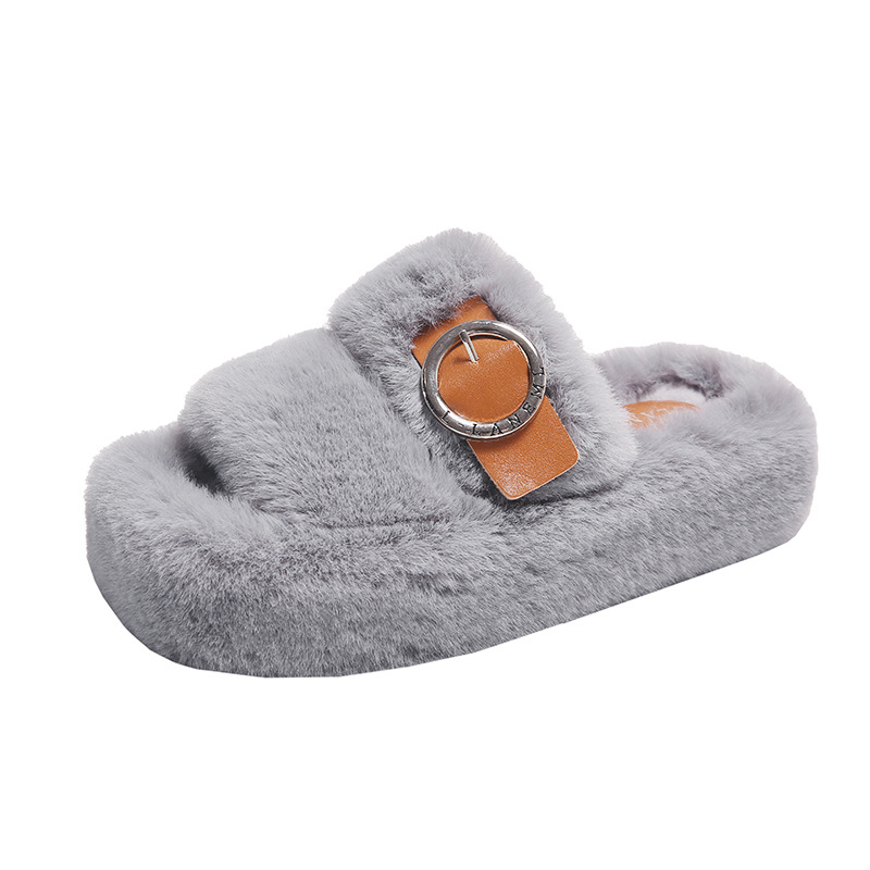 free shipping designers slippers for womens Fashionable thickened height increasing cotton mop for home and outdoor wear