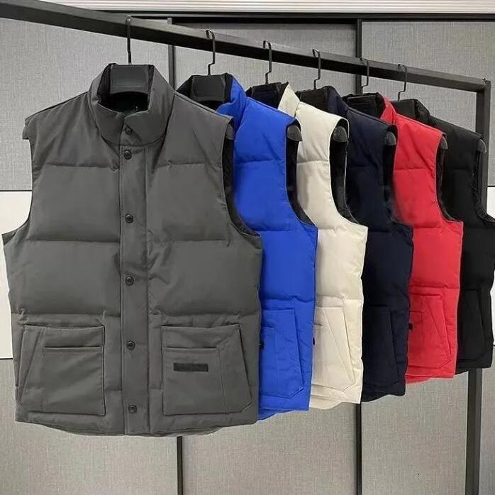 winter vestido vest Mens down vests bodywarmer fashion jackets Womens Gilet Designer Coat Male Doudoune veste homme manteau Size S-3XL