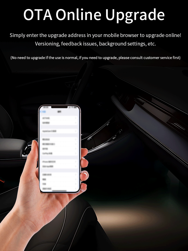 Upgrade Wireless CarPlay Android AI Box Plug & Auto Connect 2in1 for Cars Watch Netflix YouTube in Car Play 5G WiFi HD K8 MINI